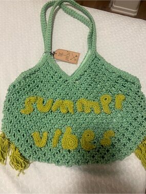 NWT Twig & Arrow “summer vibes” tote